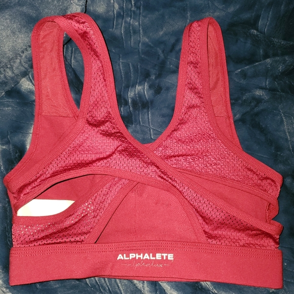 Alphalete elite bra raspberry - Picture 4 of 5